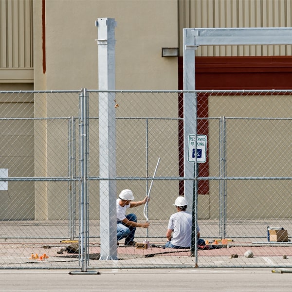 how long can i rent the temporary fence for my construction site or event in Lake Grove New York